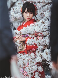 Rain waves_ HaneAme - NO.092 Crimson Kimono(10)